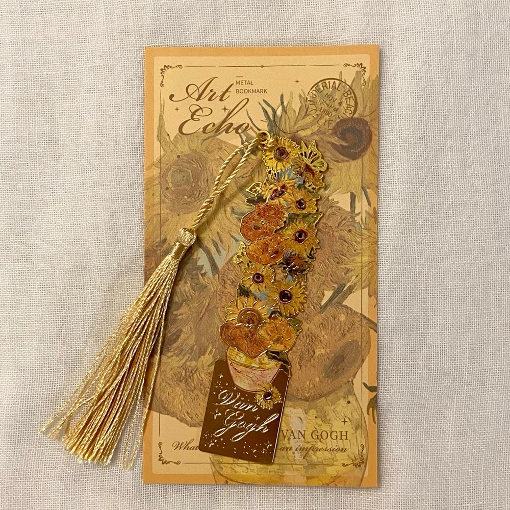 Metal Bookmarks | Choose One Beautifully Inspired by Van Gogh or Monet - Picture 4 of 10